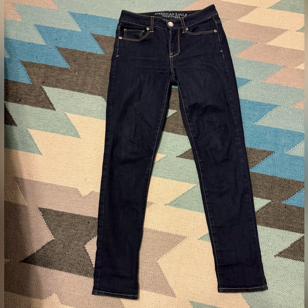 American Eagle High Rise Skinny Jeans